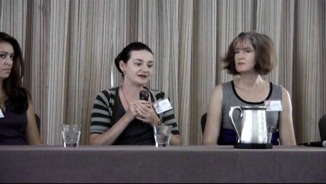 premature publication panel at Southern California Writers' Conference.